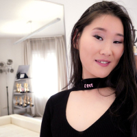 Super hot asian babe Katana Storm gets shagged hard and facialed