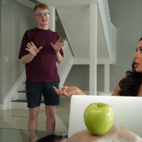 Brunette Kiki Klout with big tits gets penetrated by Jimmy Michaels