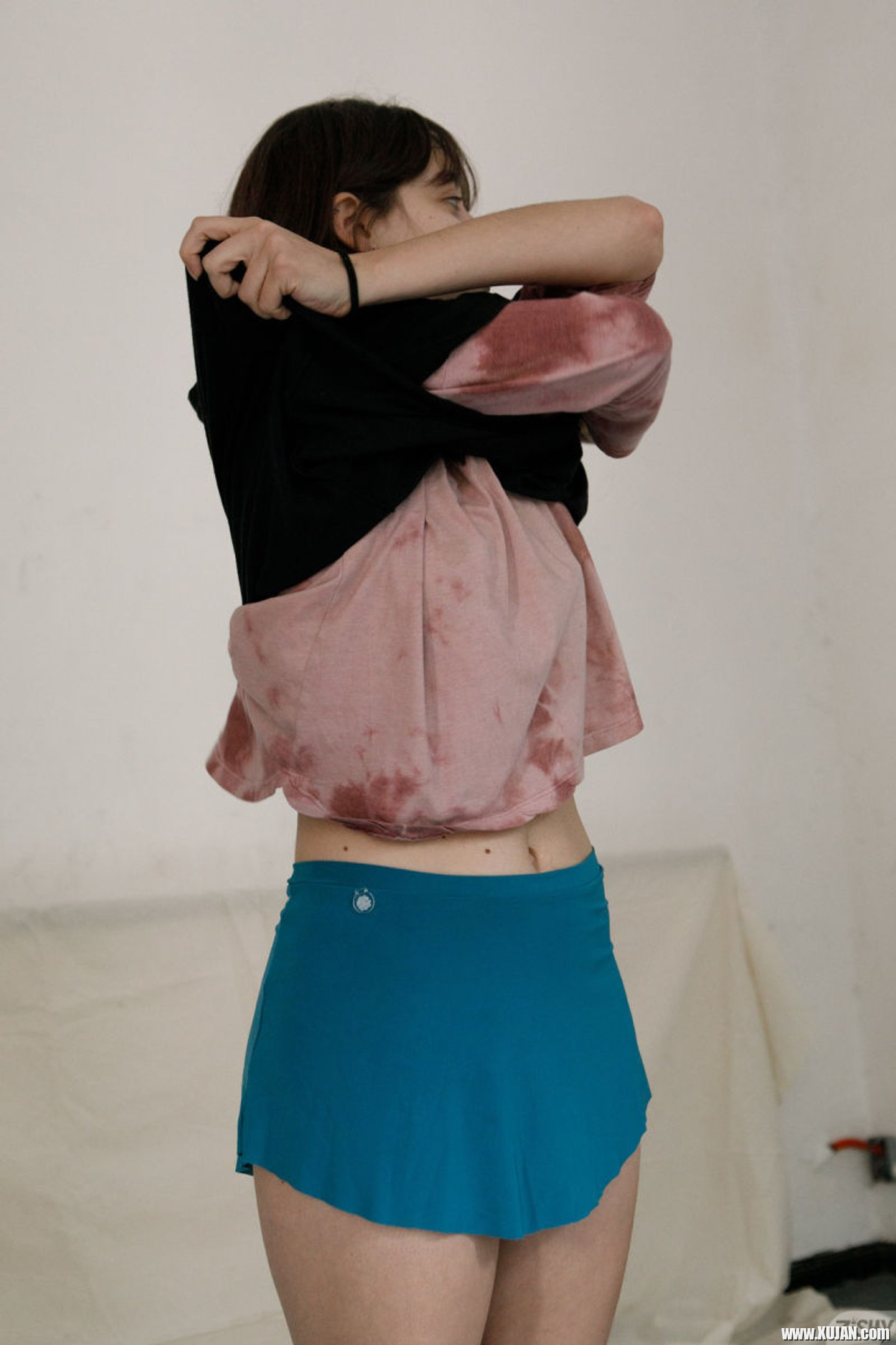 Solo Geral Santos with natural tits doing striptease for Zishy studio - Photo #3359670