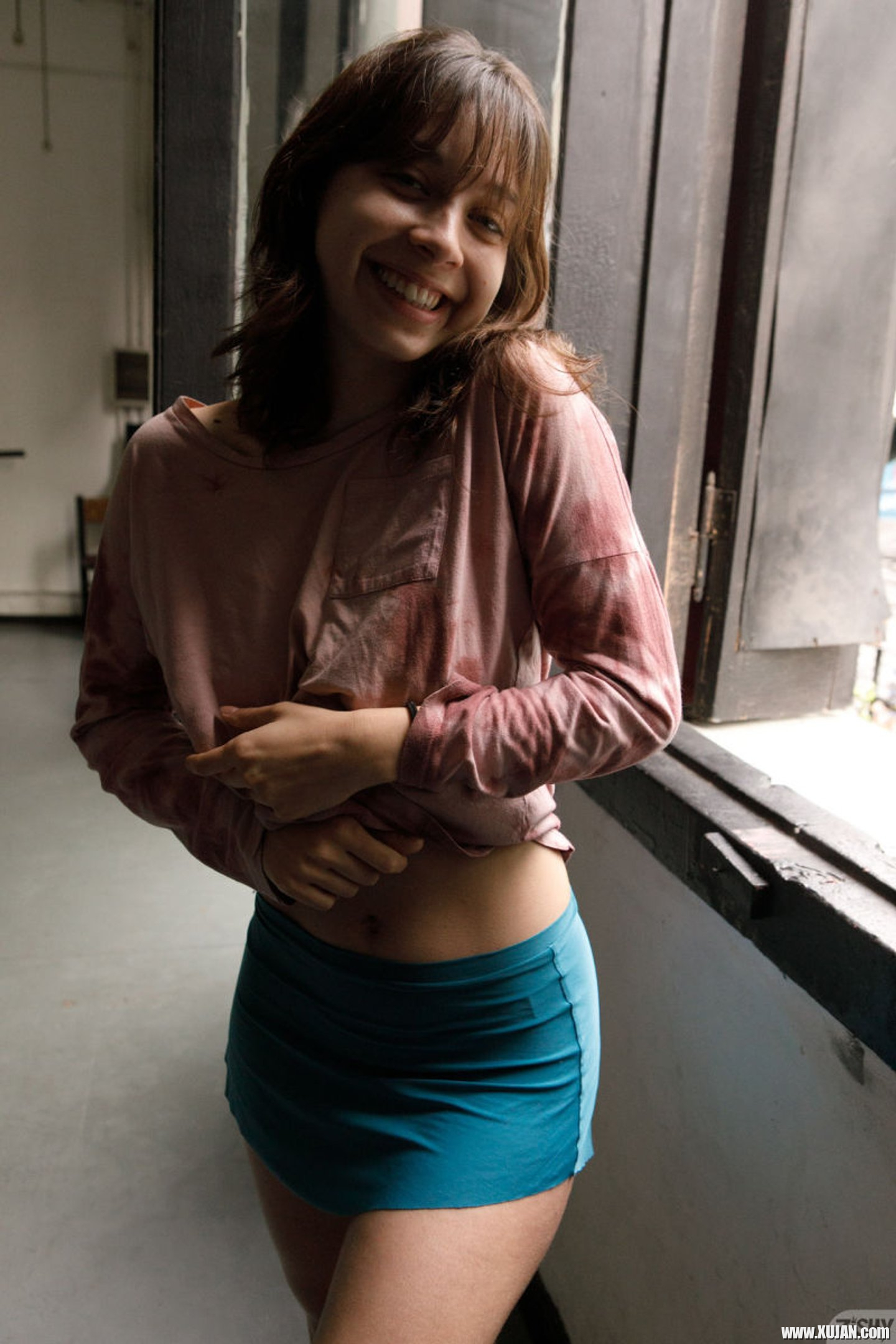 Solo Geral Santos with natural tits doing striptease for Zishy studio - Photo #3359672