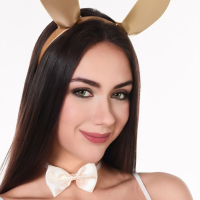 Cute bunny Vixi Rafi takes it all off and plays with a vibrator