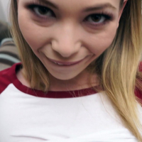 Tiny Angel Smalls slides a huge Dong in her Cunt