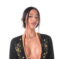 Solo hottie Lia Lin taking off her clothes and masturbating for iStripper