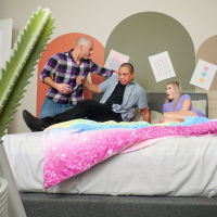 Lustful blonde girl Thea Summers satisfies herself with Brock Coopers rod