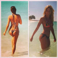 Maddalena Corvaglia shows her hot body in a bikini