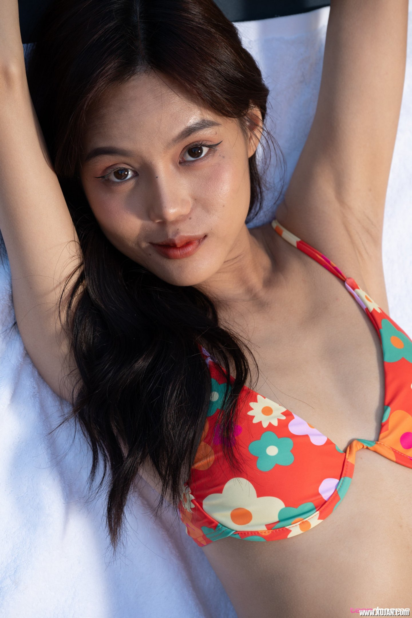 Gorgeous solo college babe wearing a bikini Rose Sarinz - Photo #3367409