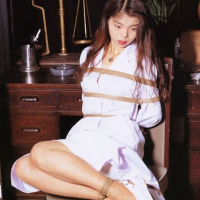 Smoking Hot Brunette Girl got Tied up on the Chair