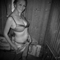 Good looking Lady La Perle loves showing off her figure