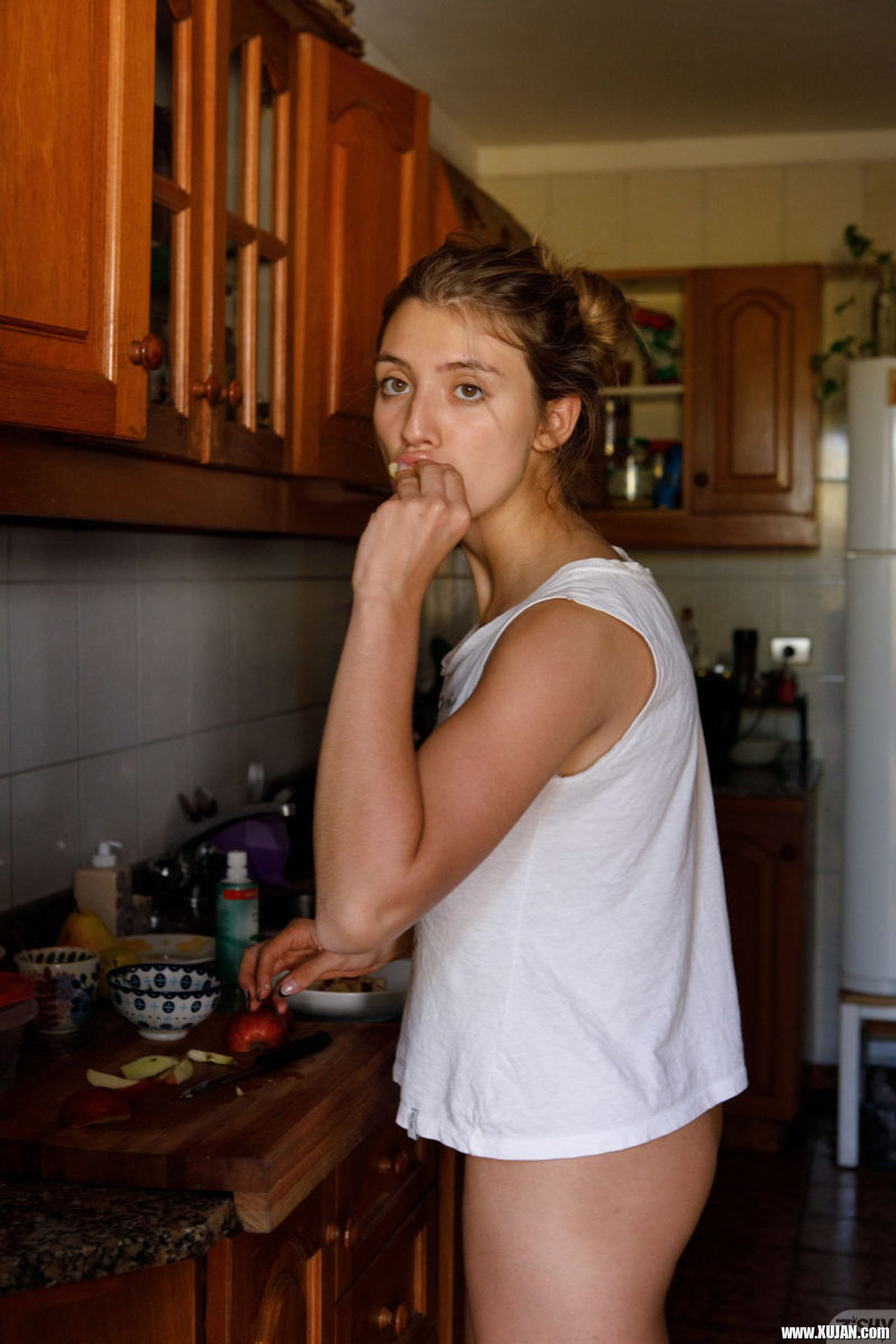 Zishy presents Melina Amaru with natural tits and hot ass having fun - Photo #3375281