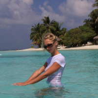 Girl on Vacation showing her Boobs in the Bahamas