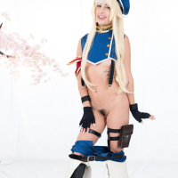 Kristen Scott undresses from her cosplay outfit just for you