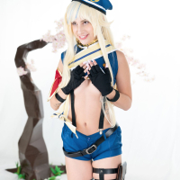 Kristen Scott undresses from her cosplay outfit just for you