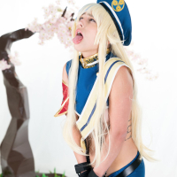 Kristen Scott undresses from her cosplay outfit just for you