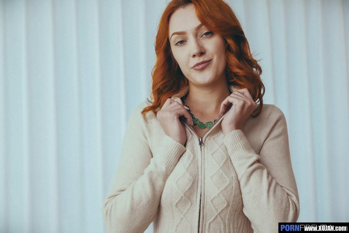 Super sexy redhead lady Cherry Candle spreads wide for deep pussy fuck - Photo #3381975