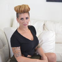Full Figured Della Dane flashes Her thick Titties