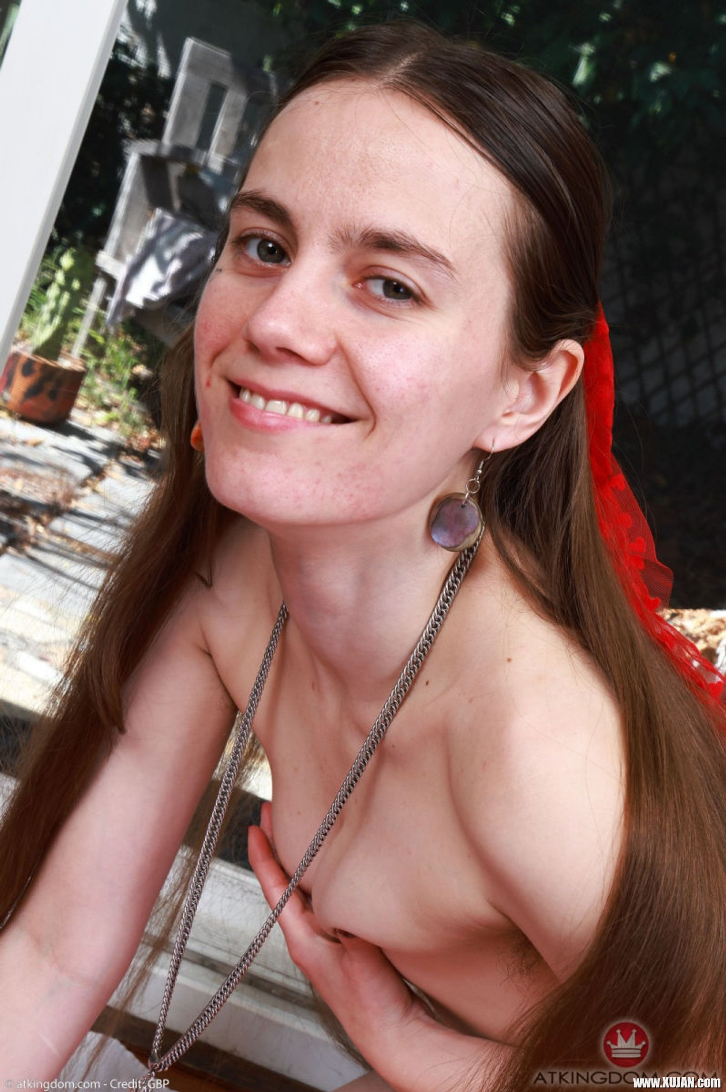 Hairy amateur Sia Wood spreads legs and shows her holes - Photo #3385098