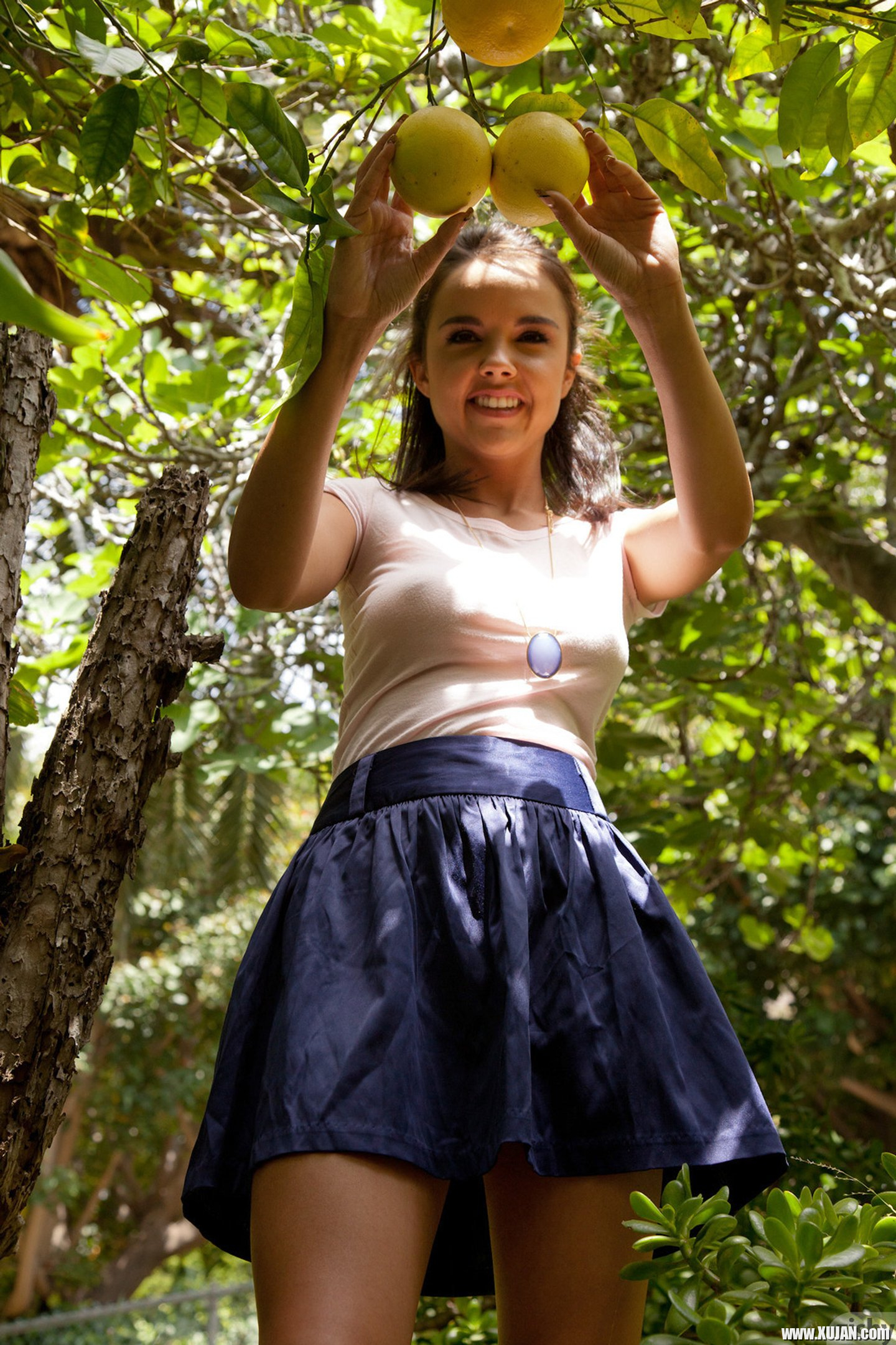 Dillion Harper flashing her Panties under a Tree - Photo #3388301