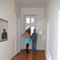 Housewife Lara Latex Fucks a Stranger really hard