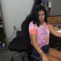 Jeni Angel gets fucked and facialed by stepbrother