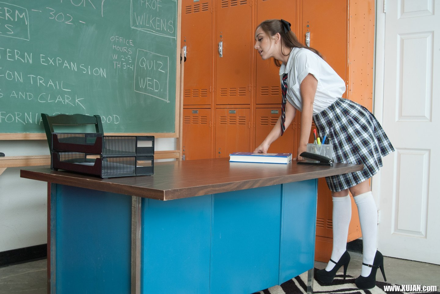 Schoolgirl Remy LaCroix gets fucked in Classroom - Photo #3391871
