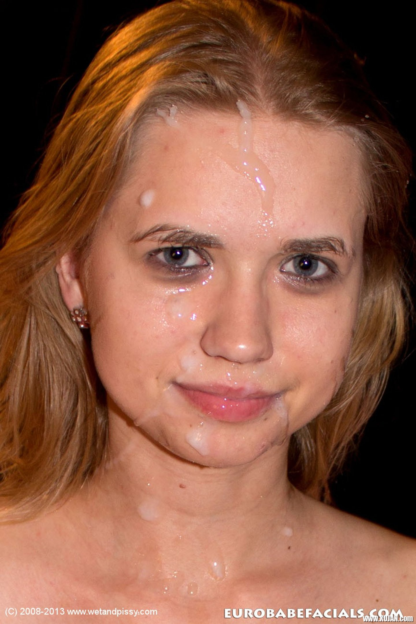 Violette Pure makes a fat Cock cum over her Face - Photo #3394451