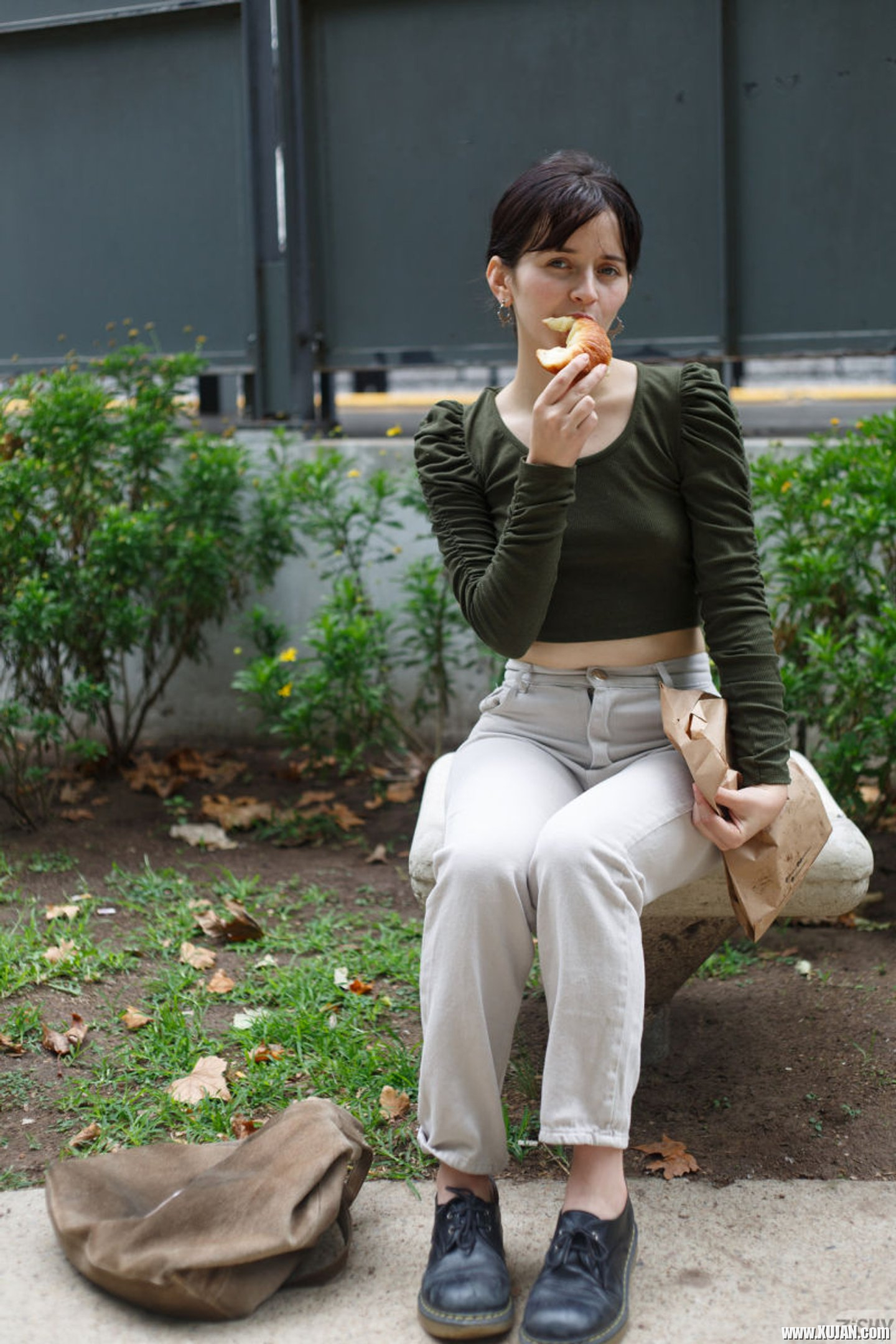 Amateur girl Luci Pineda with small tits stripping in public and at home - Photo #3401385