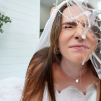 Wild bride Tess Thompson gets double shagged by Juan Loco Sage Roux
