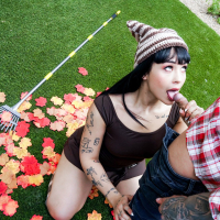 Pussy licking and dicking for cock brunette neighbor Beca Barbie