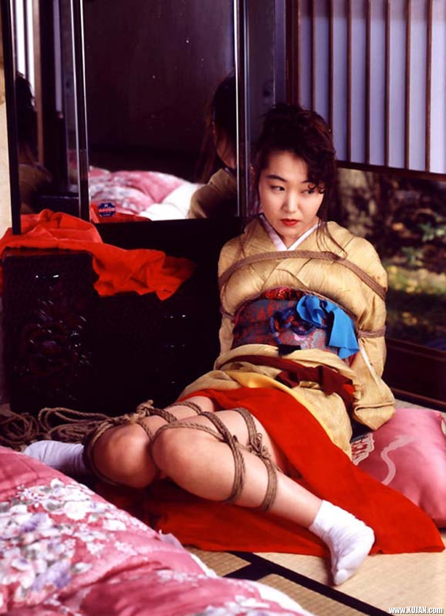 Naughty Asian Babe likes it when she gets Tied up - Photo #3418897