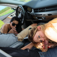The Price is Right at Swhores sucking and fucking in a car
