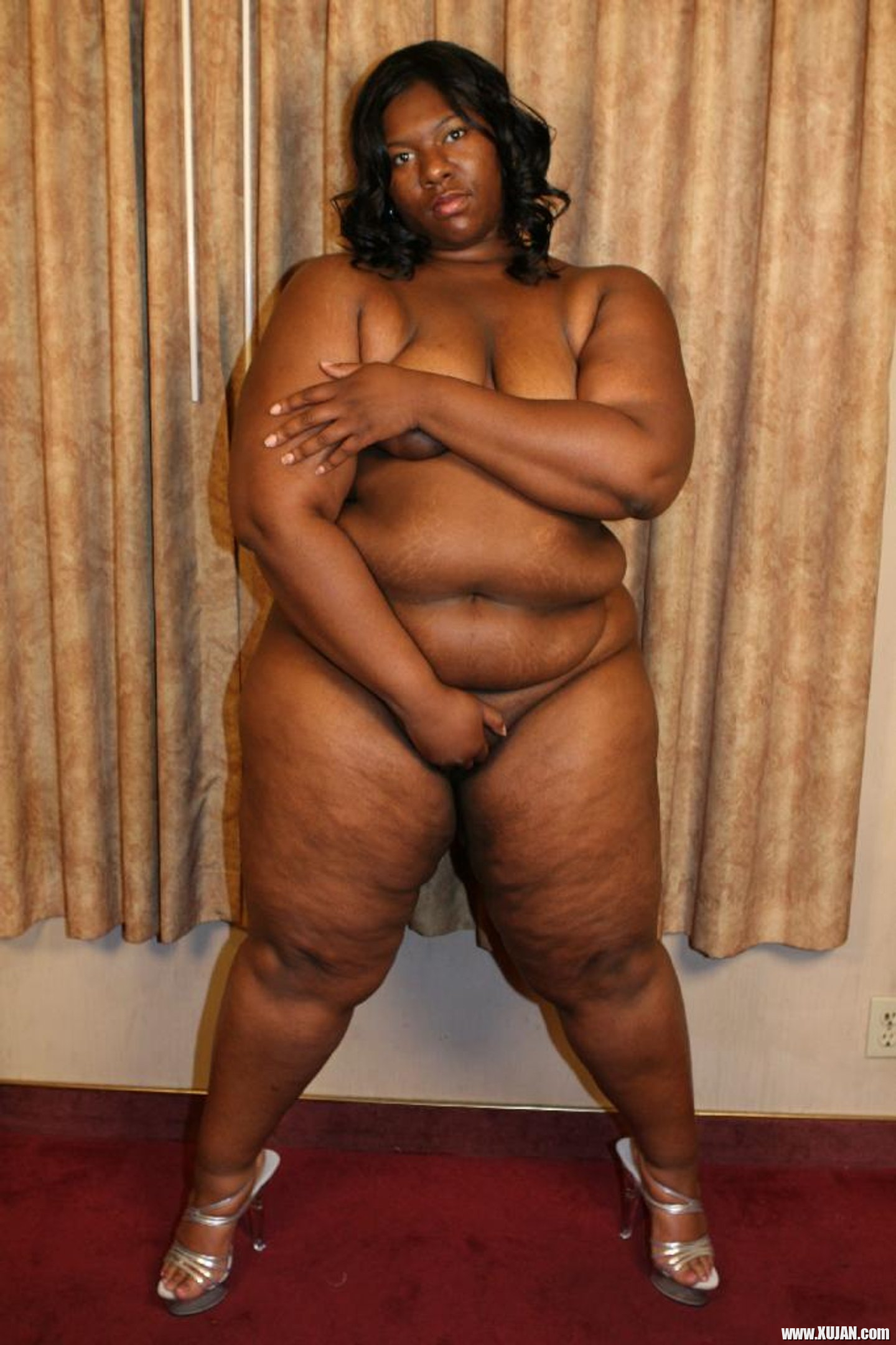 Cock hungry black BBW Milk Shaker strips then rides dick for a facial - Photo #3427552