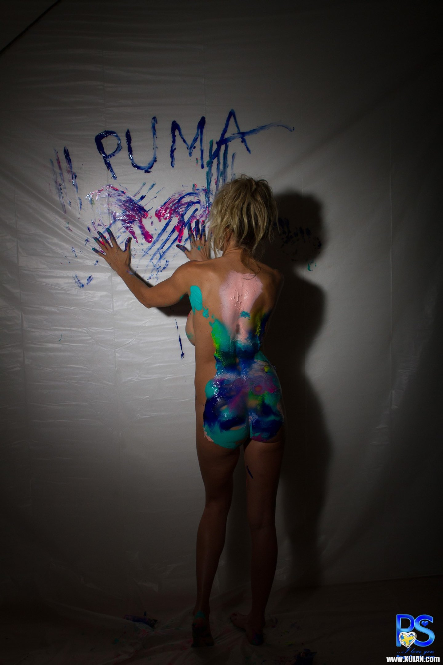 Puma Swede flaunting her Cunt and painted Tits - Photo #3429897