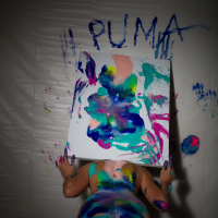 Puma Swede flaunting her Cunt and painted Tits