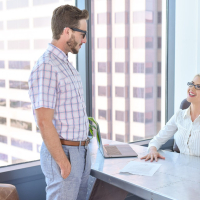 Kit Mercer sucks and fucks Stranger in the Office