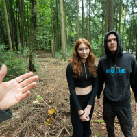 Lovely redhead chick Noi Feja gets picked up for a fuck by Stanley Johnson