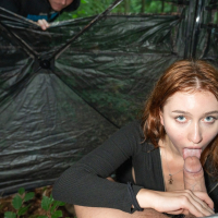 Lovely redhead chick Noi Feja gets picked up for a fuck by Stanley Johnson
