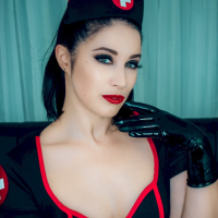 Slutty nurse Brookelynne Briar showing off her nice ass and tits
