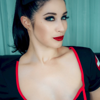 Slutty nurse Brookelynne Briar showing off her nice ass and tits