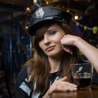 Sexy Cop Jeny Smith enjoys stripping in a Bar