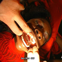 Horny Guys get to wee all over a Hot Black Chick