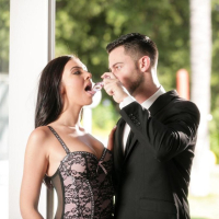 Marley Brinx gets fucked hard in black Lingerie