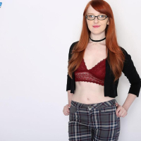 Redhead Babe Krystal Orchid gets her Twat drilled