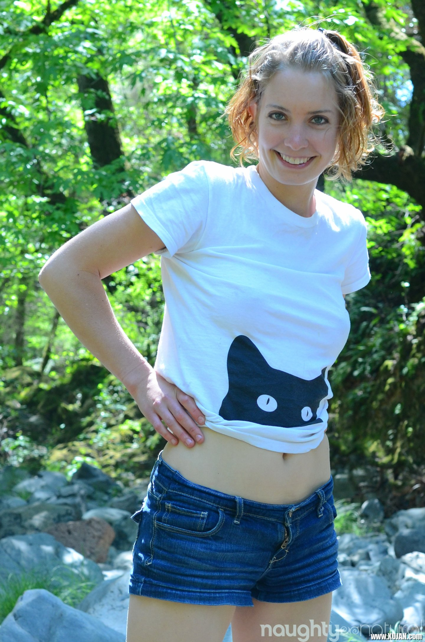 Naughty natural Kara Dasha gets naked in Nature - Photo #3441002