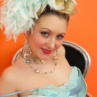 Hannah Dale strips down to her vintage Stockings