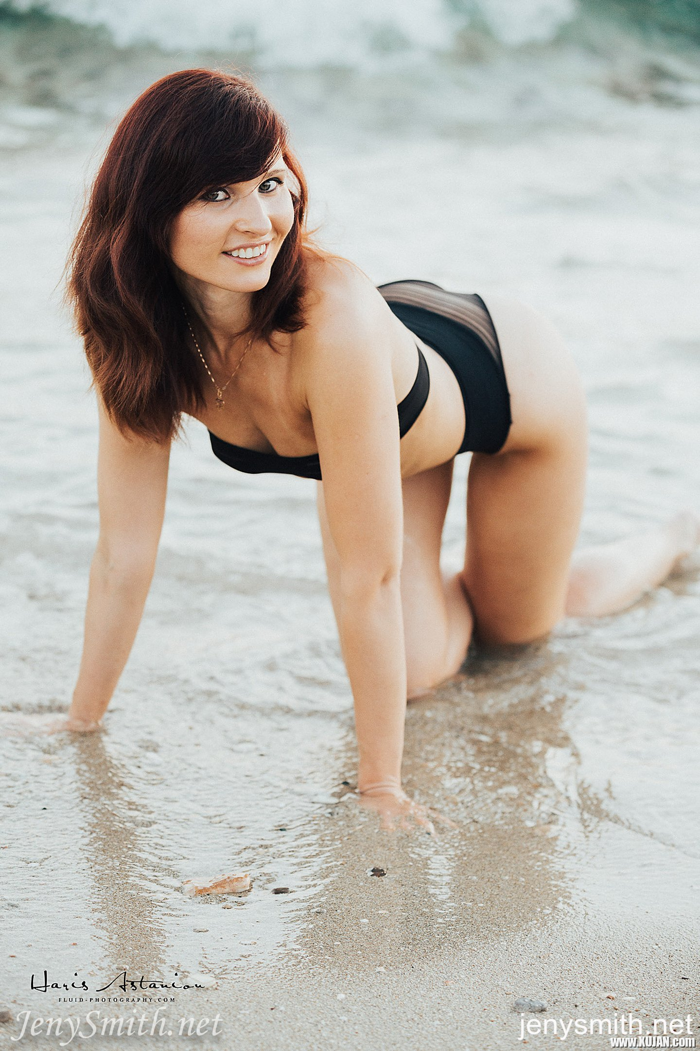 Cute Jeny Smith in Bikini shyly flashes Pussy - Photo #3444480