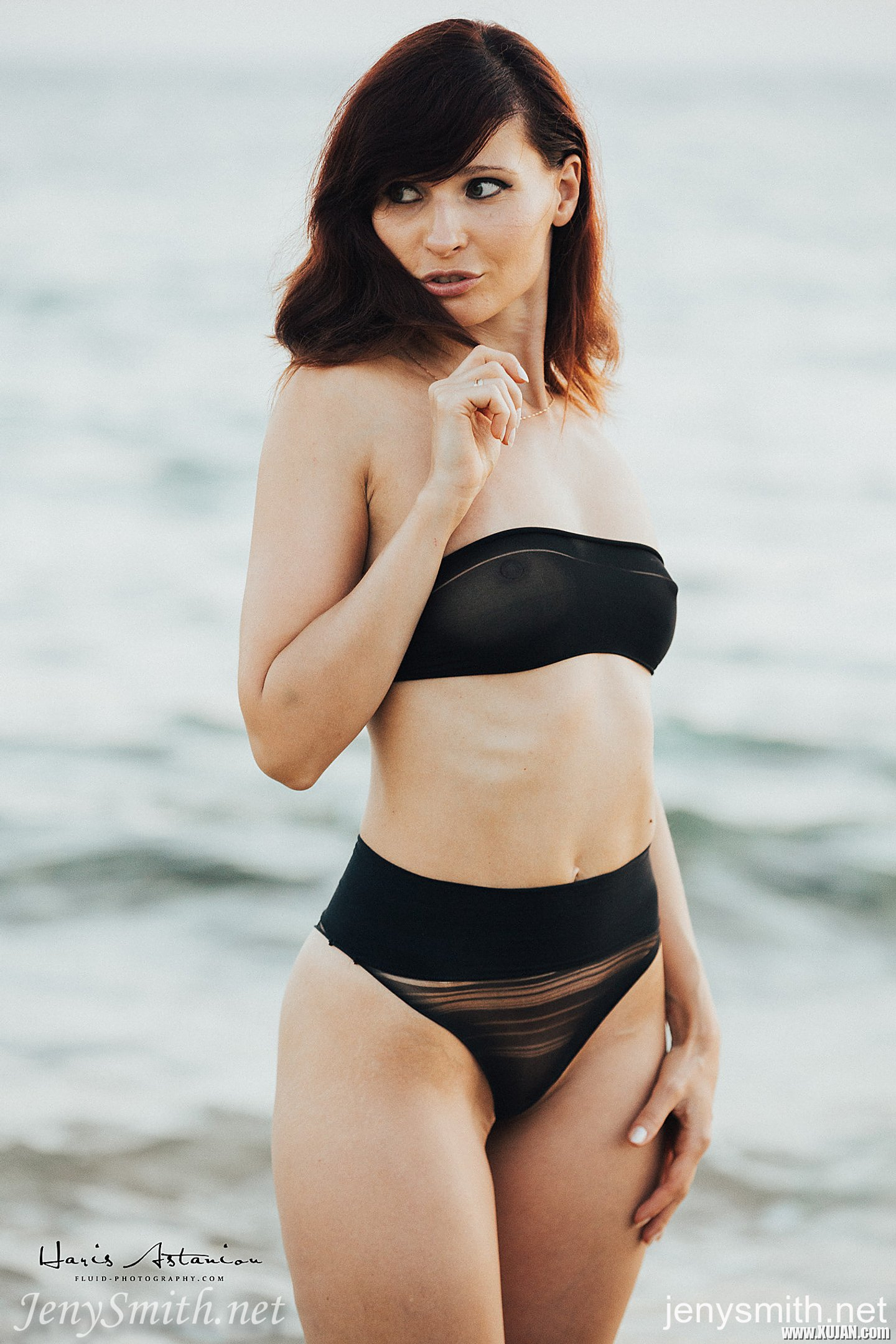 Cute Jeny Smith in Bikini shyly flashes Pussy - Photo #3444483