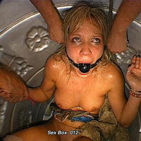 Sexy Blonde Cutie gets Tied up and Pissed on
