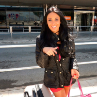Sexy Anissa Kate riding around Town fucking in a Bus