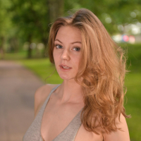 Patricia Patritcy riding her Bike without Panties