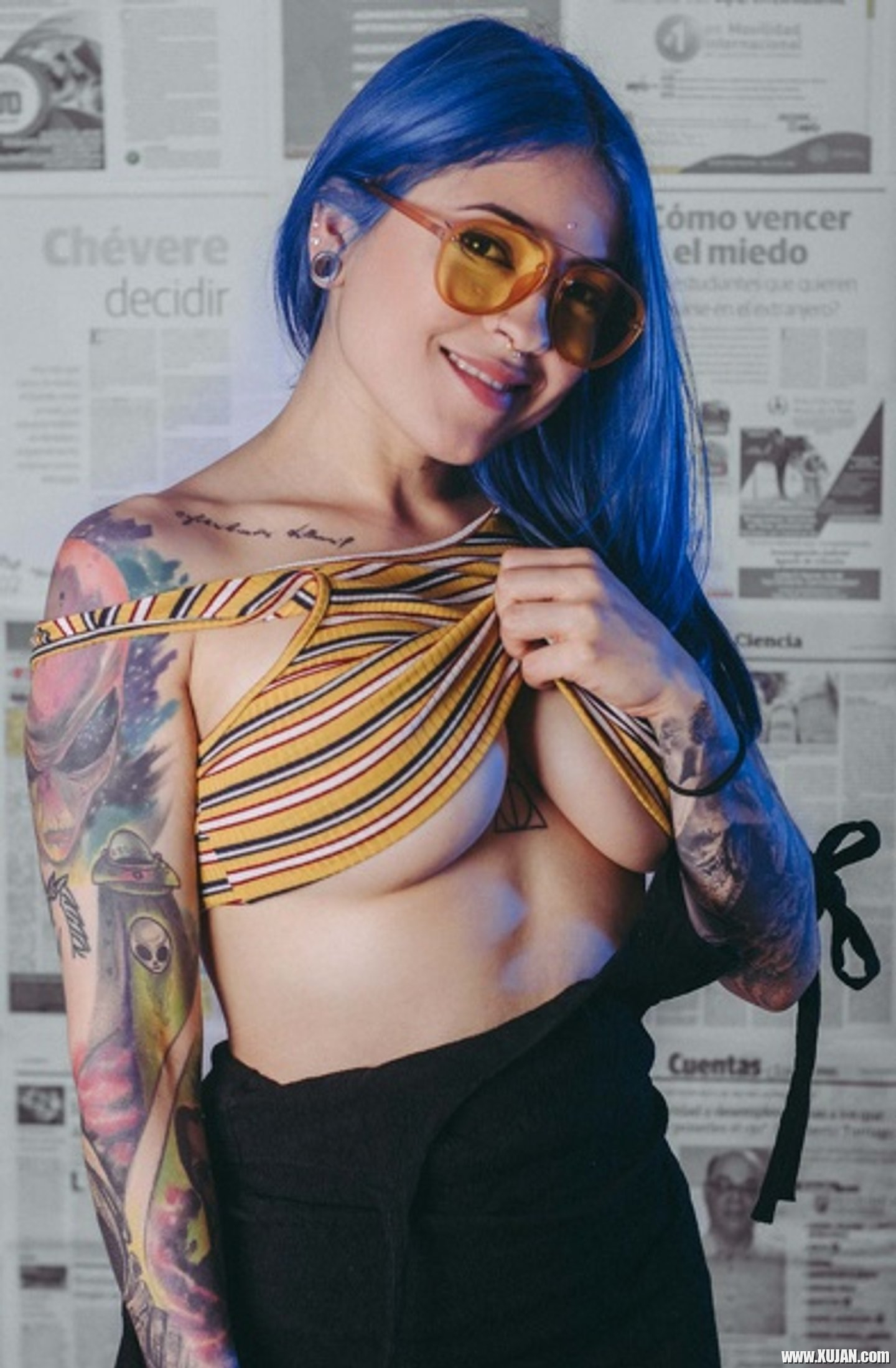 Alice Simpson reveals beautiful inked Skin for you - Photo #3448300